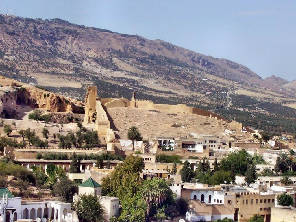 Riad Noujoum Medina Fez Kamer foto