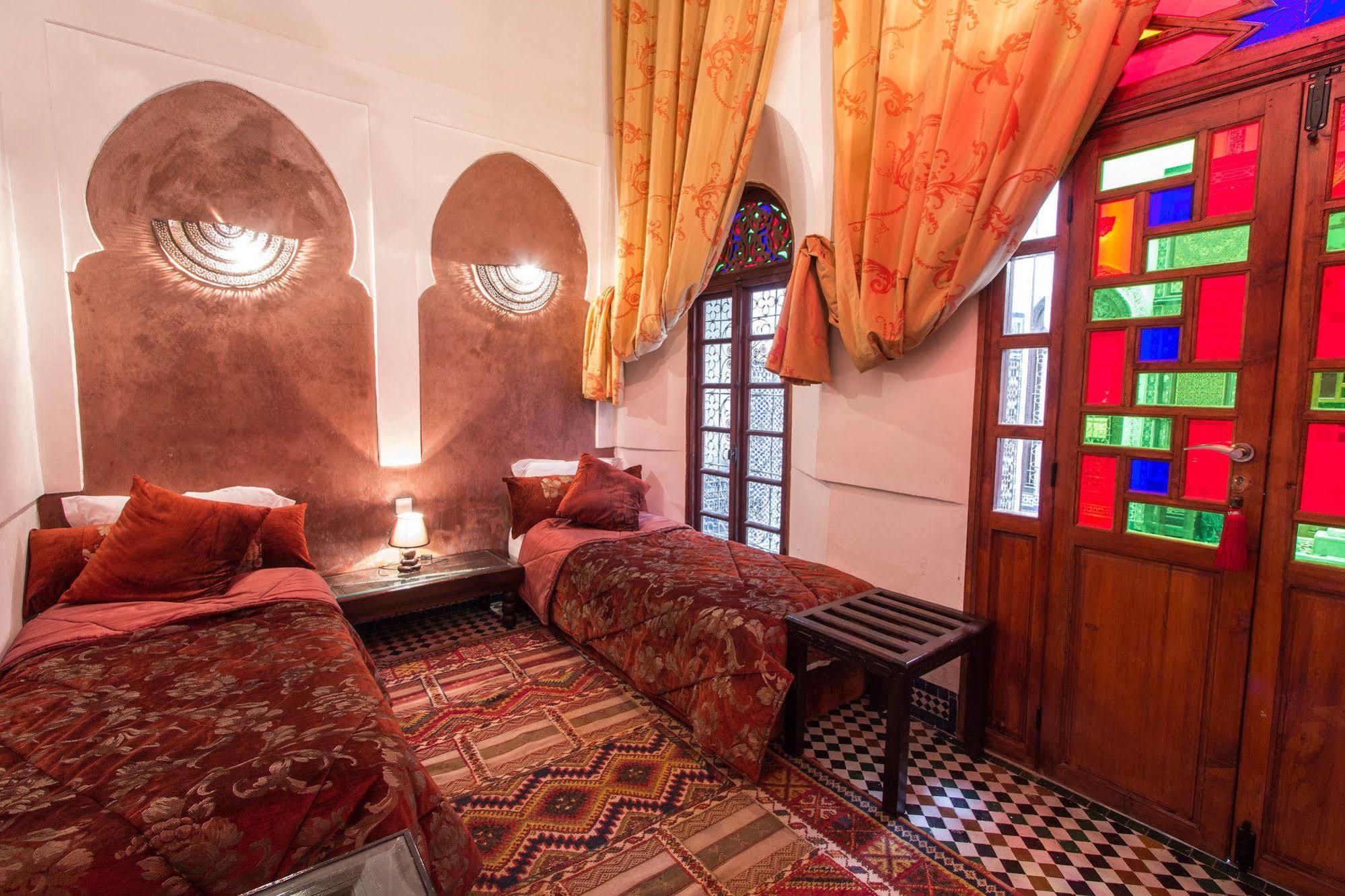 Riad Noujoum Medina Fez Buitenkant foto