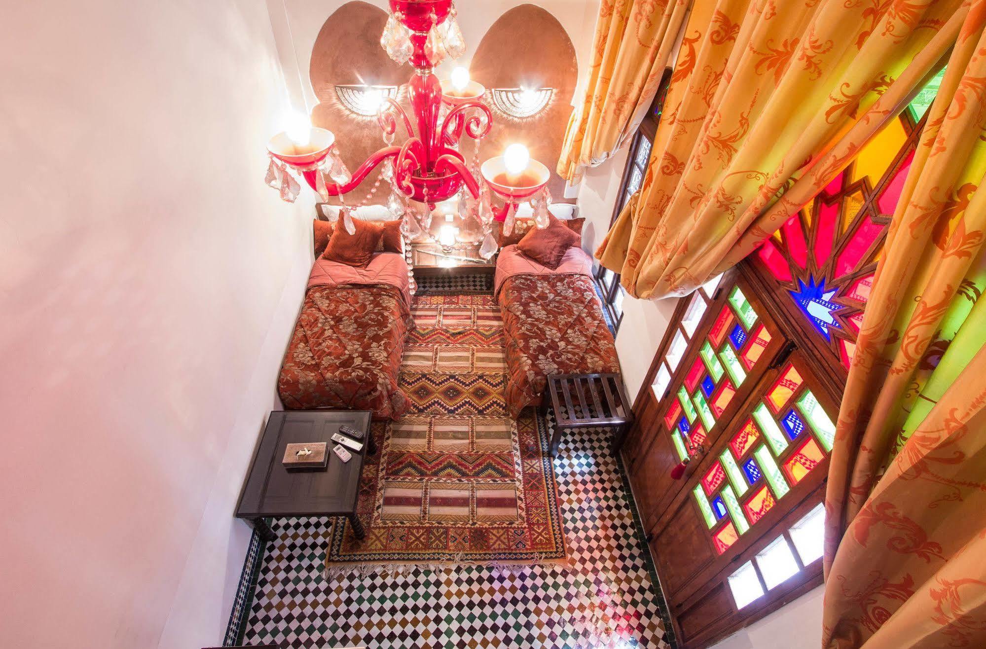 Riad Noujoum Medina Fez Buitenkant foto